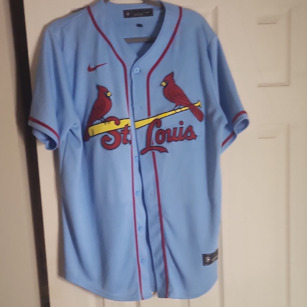 Nike Light Blue St. Louis Cardinals Jersey